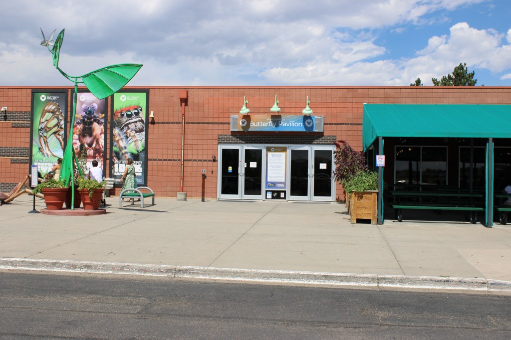 Exterior of the Butterfly Pavilion