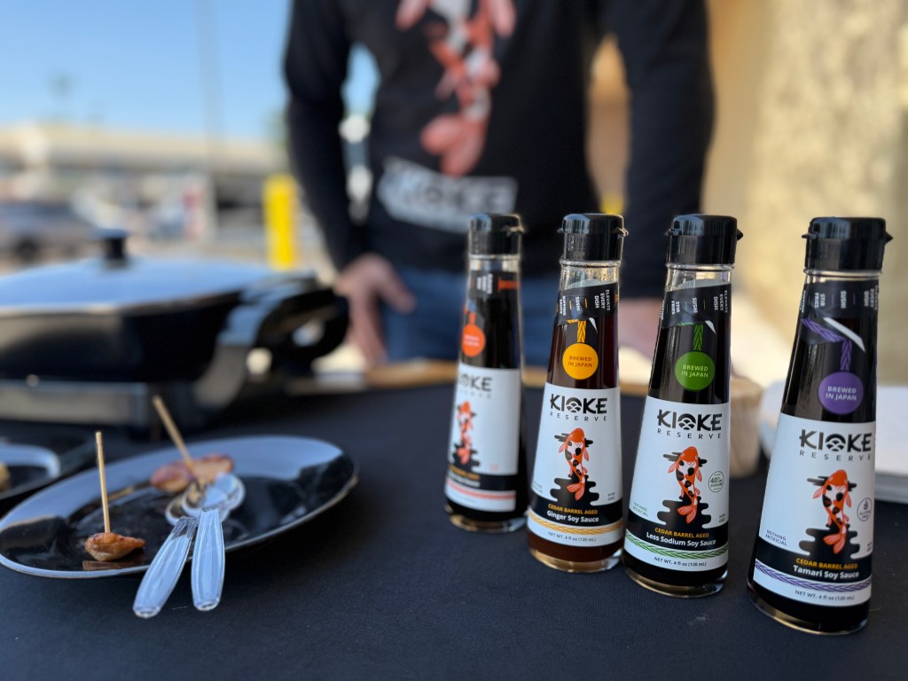 Kioke Reserve line of soy sauce