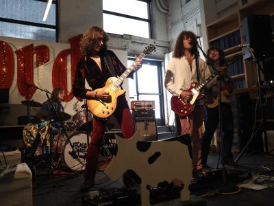 Photos: Velvet Daydream shreds, Tiny Desk style