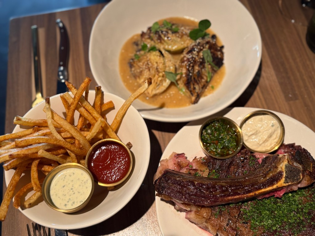 Western Daughters table of food