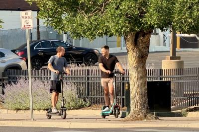 Denver reviews Veo contract over sidewalk riding
