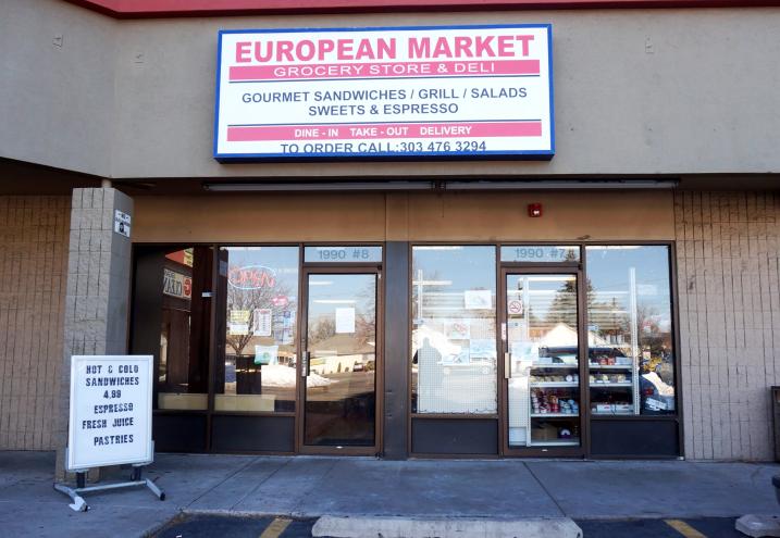 strip mall storefront