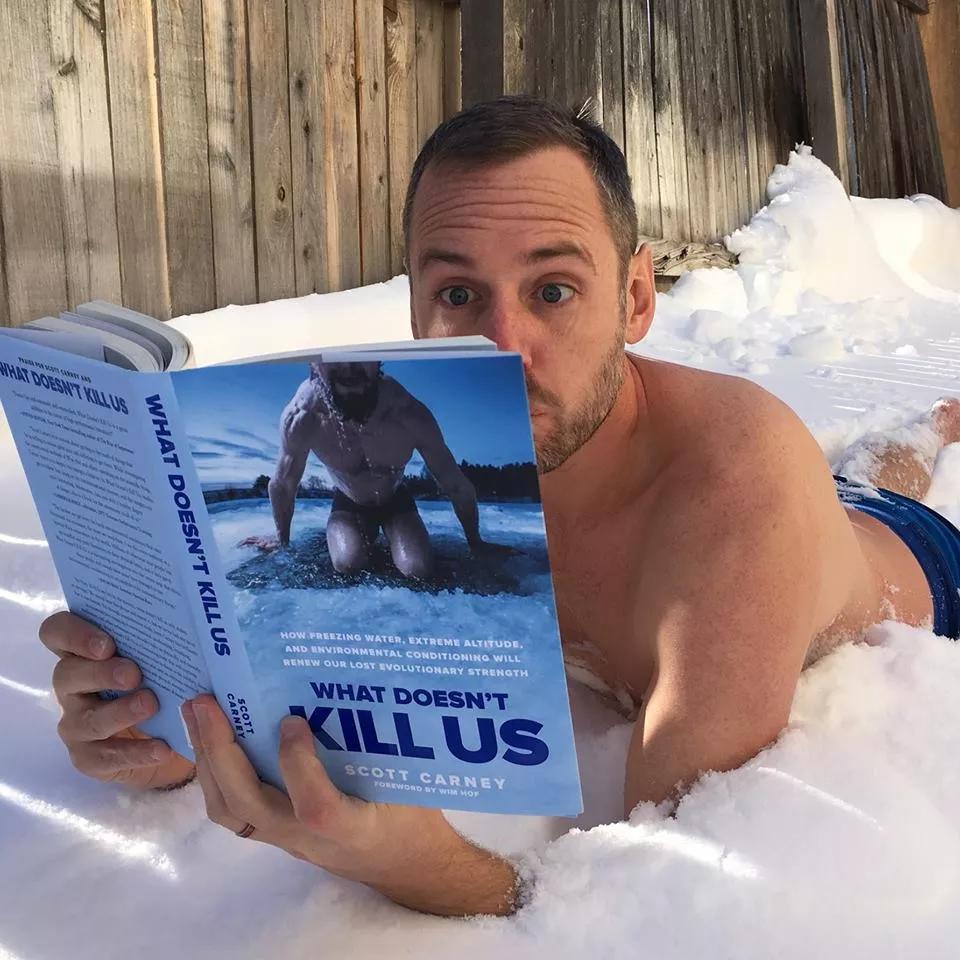 Local Author Scott Carney May Like the Cold, but His Book Sales Are Hot