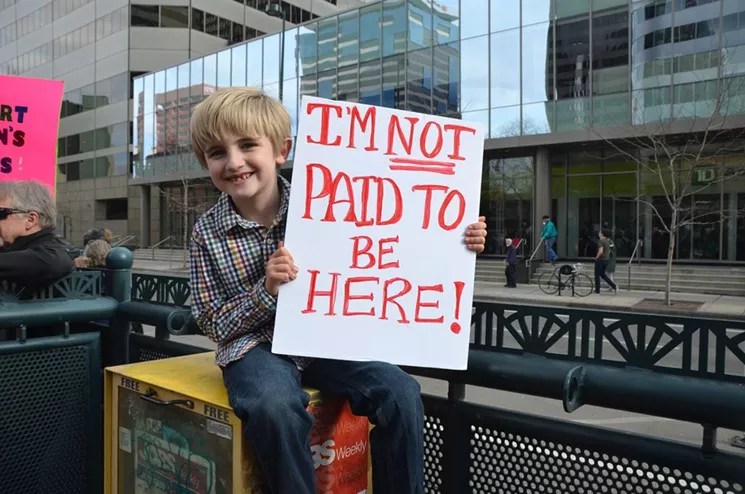 Reader: If Protesters Pay Them, Will Politicians Listen?