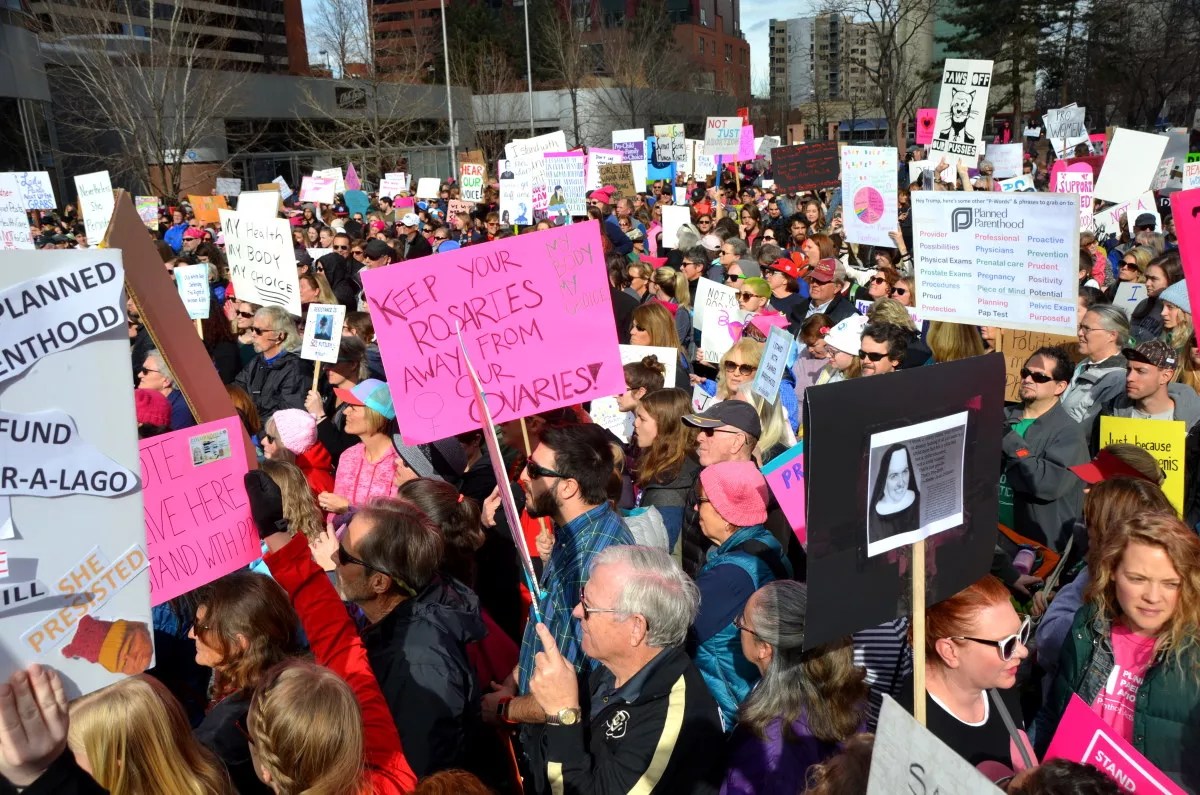 Ten Funniest Signs From Denver’s Stand With Planned Parenthood Protest