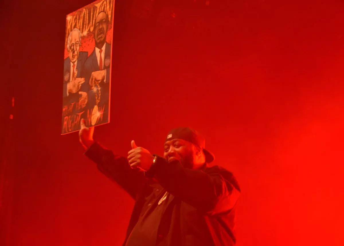 This Artist Gave Killer Mike an MLK/Bernie Sanders Run the Jewels Poster