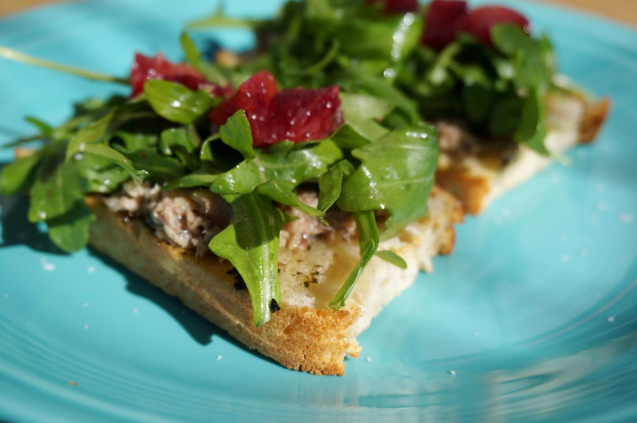 100 Favorite Dishes: Sardine Toast at Ash Mobile Kitchen