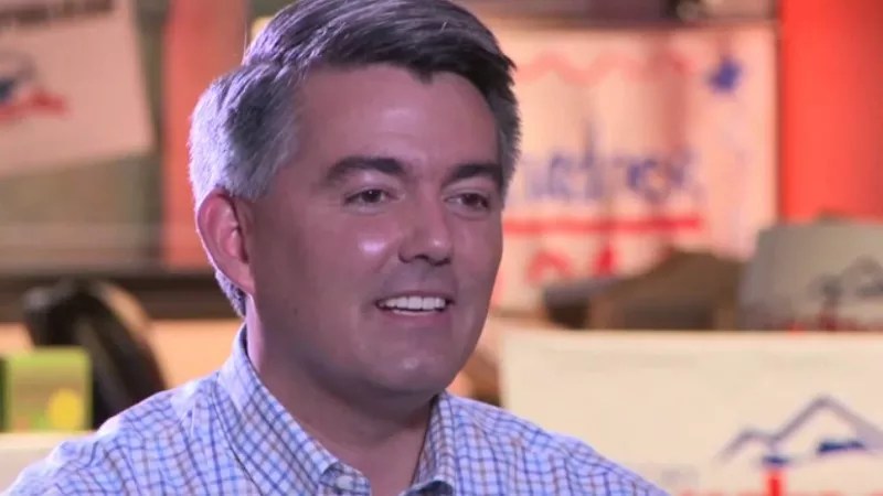 Cory Gardner Tells Me About Telephone Town Hall When It’s Almost Over: Thanks!