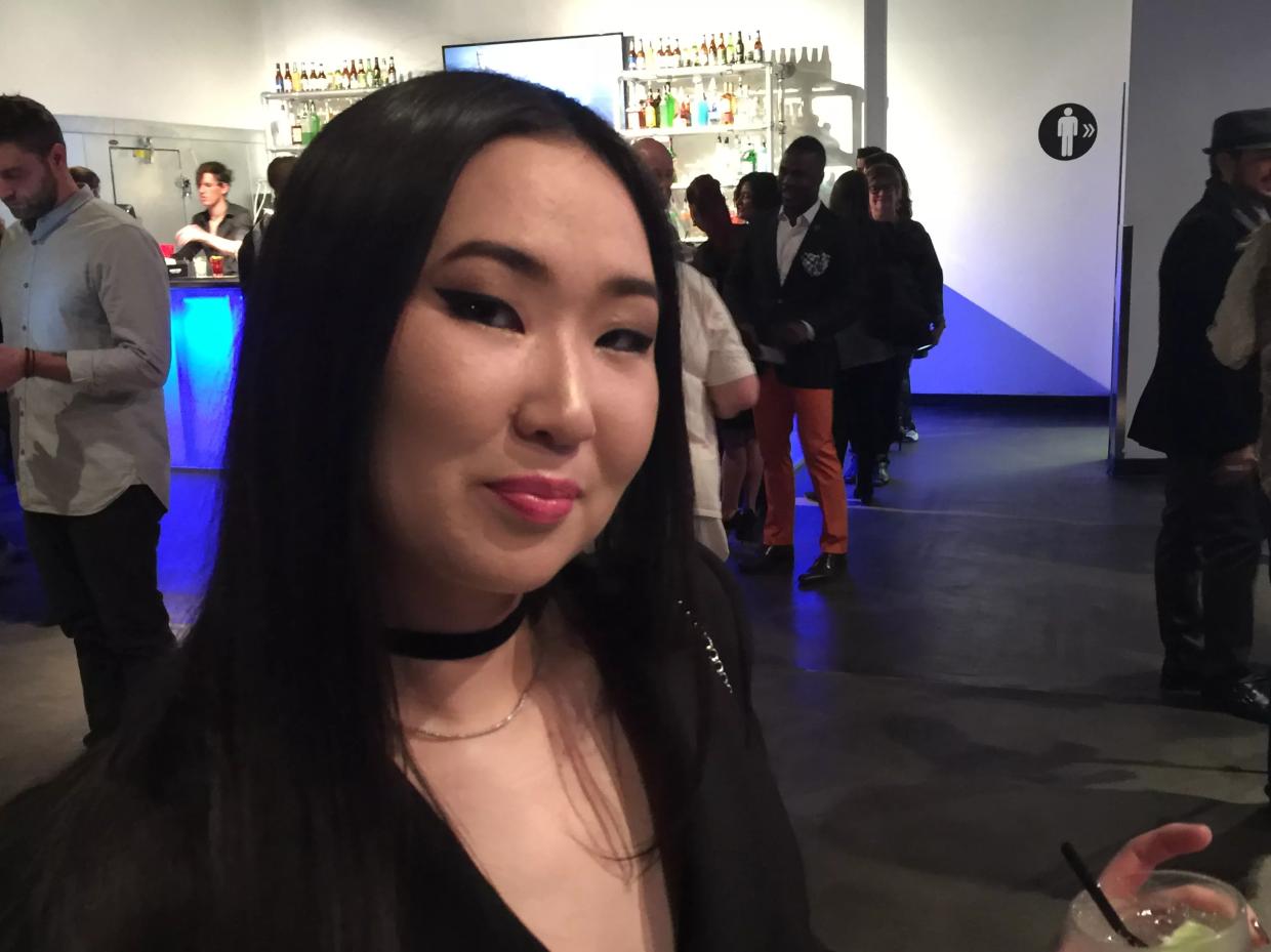 Graphic Designer Eve Erdenebat Spotted at Denver Fashion Weekend