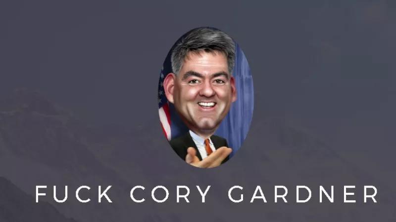FuckCoryGardner.org Is No Joke, Creator Says
