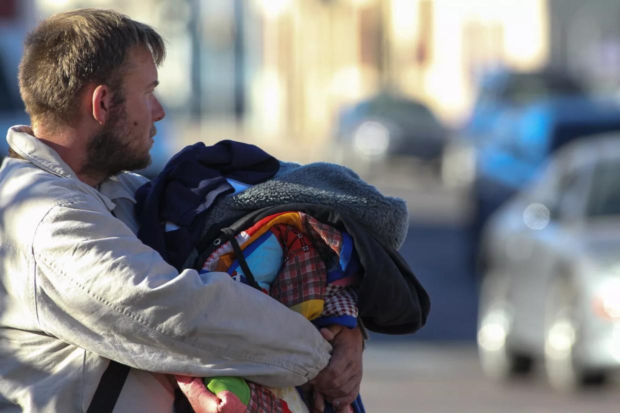 The Story Behind Homeless Camps Sprouting Up in the Golden Triangle