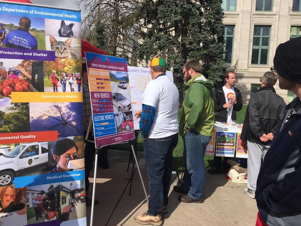 Unlike DMNS, Denver Health Department Participated in March for Science