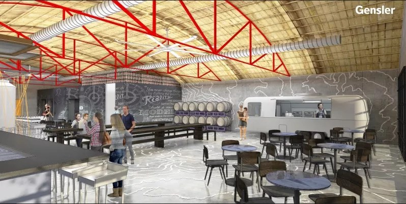 Denver Beer Co.’s Arvada Brewery Will Boast an Indoor Airstream Burger Bar From Lucky Pie