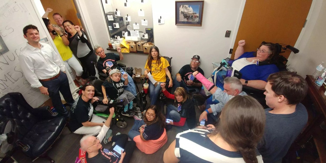 Reader: Disability Activists Deserved Arrest at Gardner’s Office. It’s Equal Rights