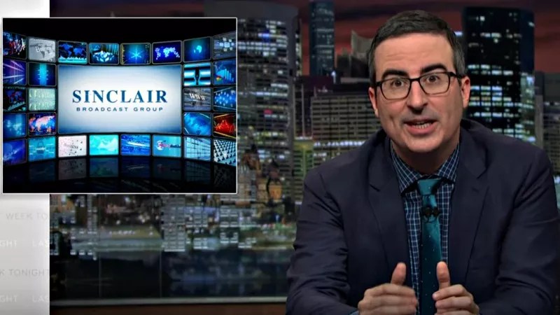 HBO’s John Oliver Rips New Fox31, CW2 Owner Sinclair for Bias and More