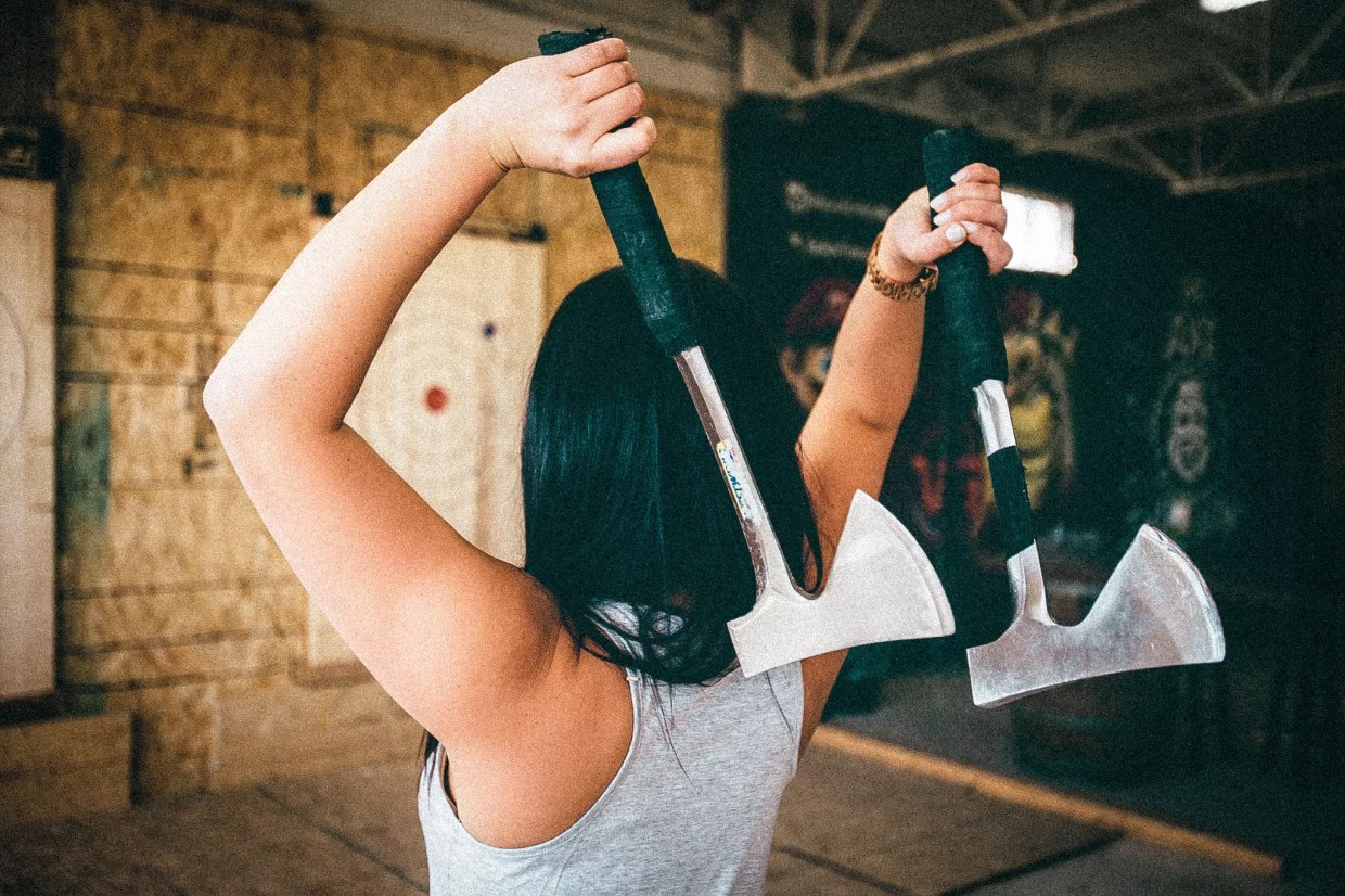 Axe-Throwing Venue Doubles in Size After Only Six Months