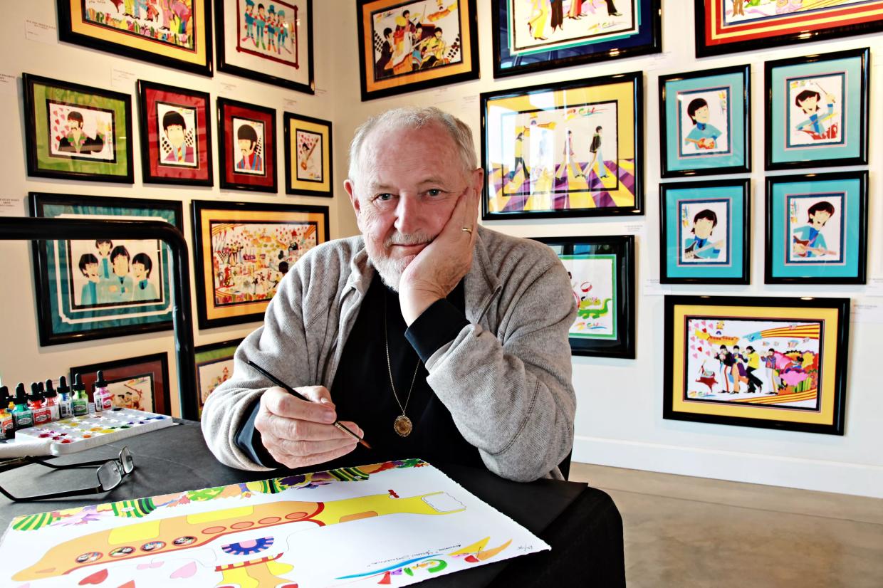 Ron Campbell Animated the Beatles, Now He’s Painting Them