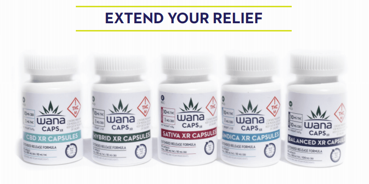 Wana Brands Releases New Indica, Sativa Extended-Release Pills