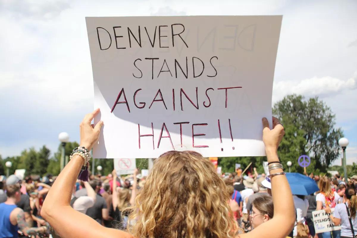 Coloradans Rally Against Violence by White Supremacists, Domestic Terrorists