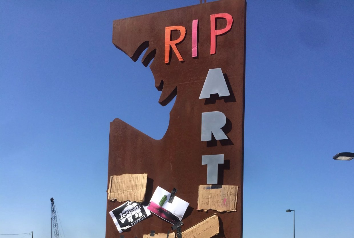 RIP, Art: RiNo Residents Mourn the Death of the River North Neighborhood