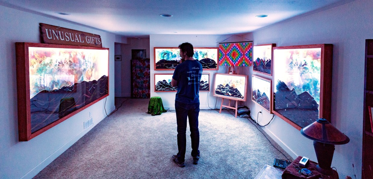 Jacob Lemanski’s Otherworldly Ant Space Art