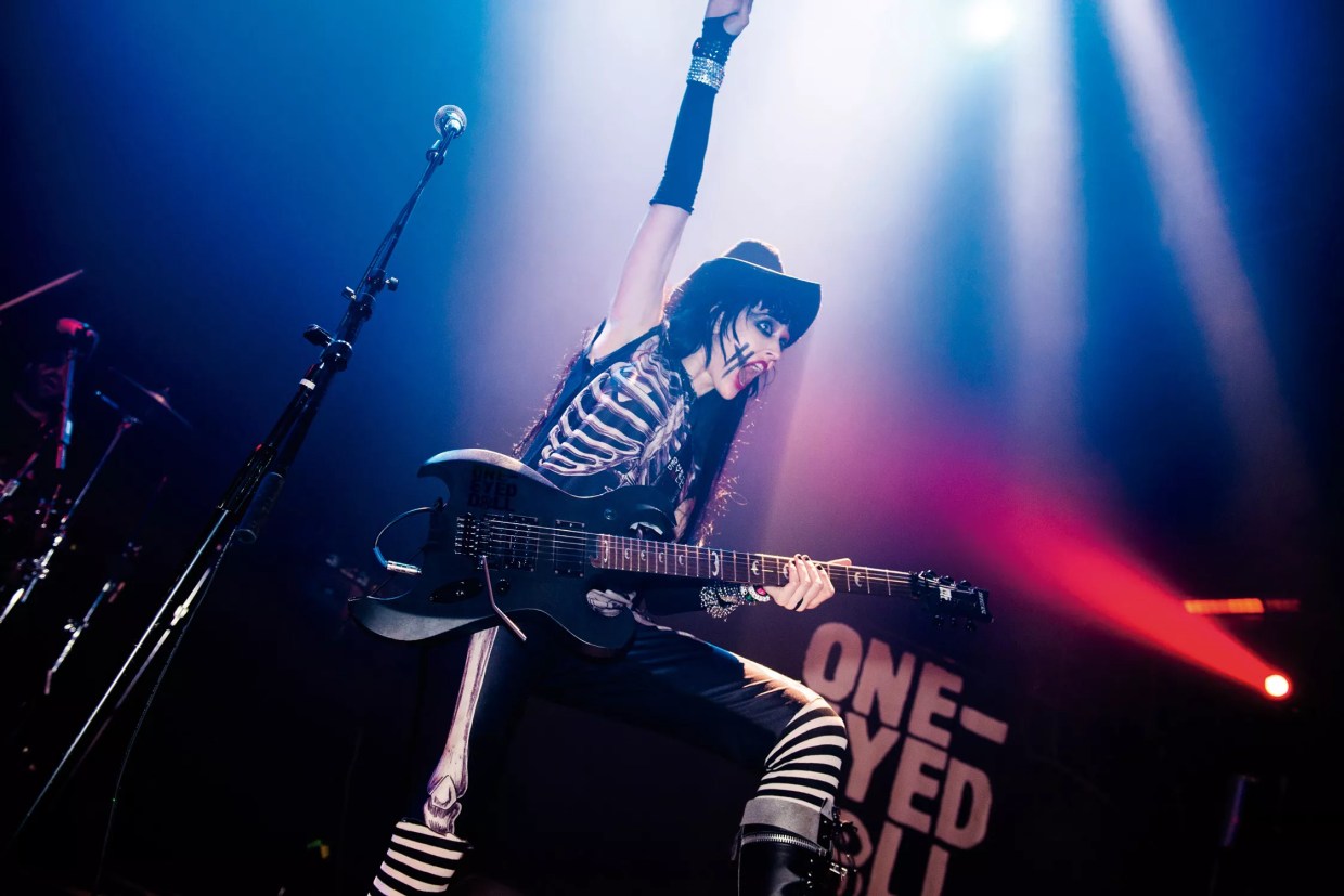 One-Eyed Doll Inspired Moshing Bikers to Skip Like Little Girls