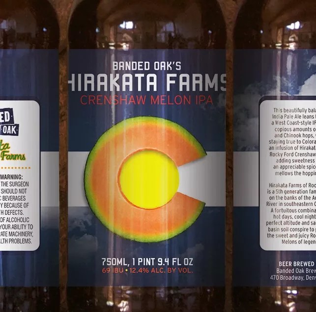 Banded Oak Teams with Rocky Ford’s Hirakata Farms for a Colorado Melon IPA