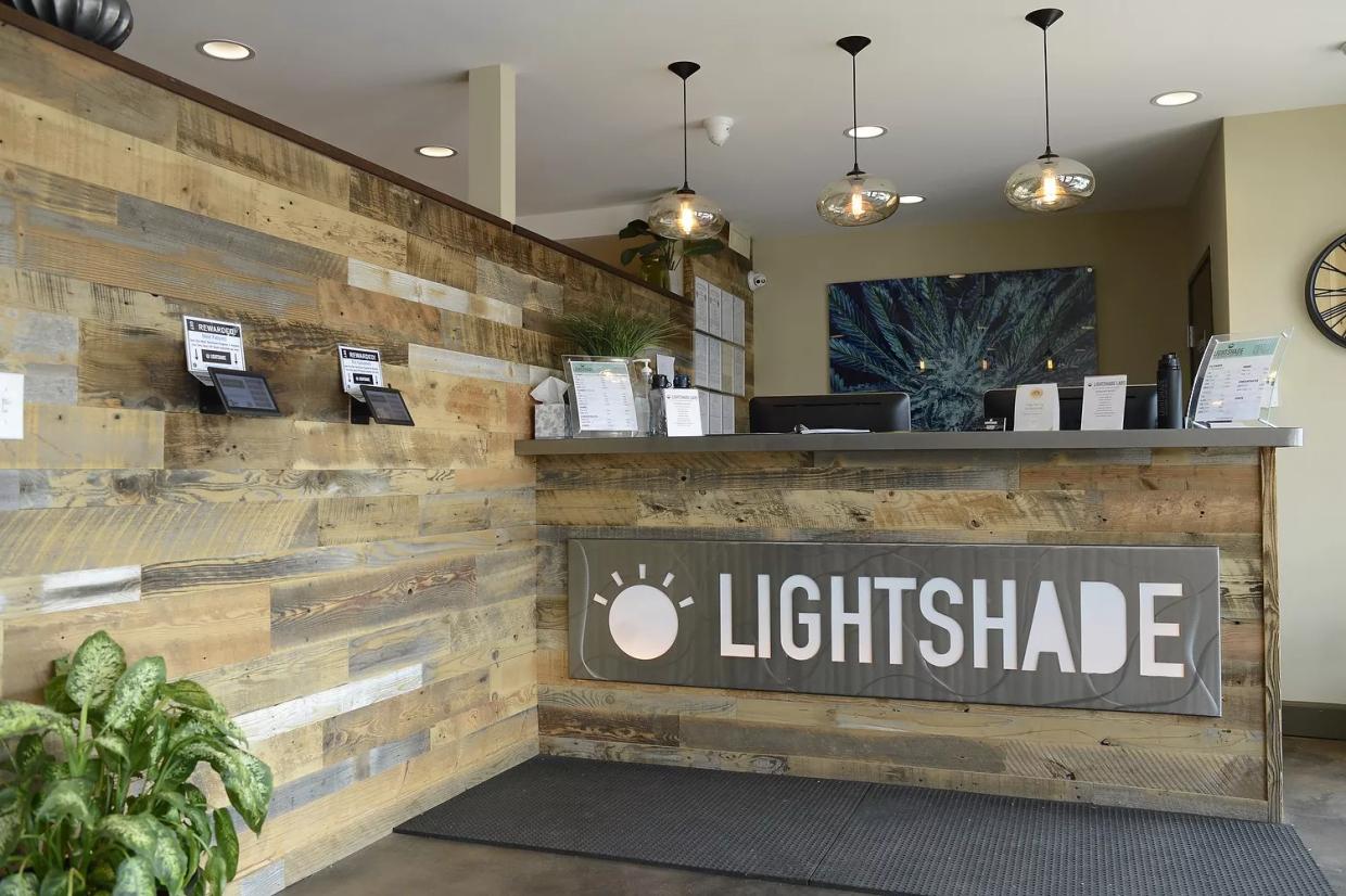Inside Denver dispensary waiting room