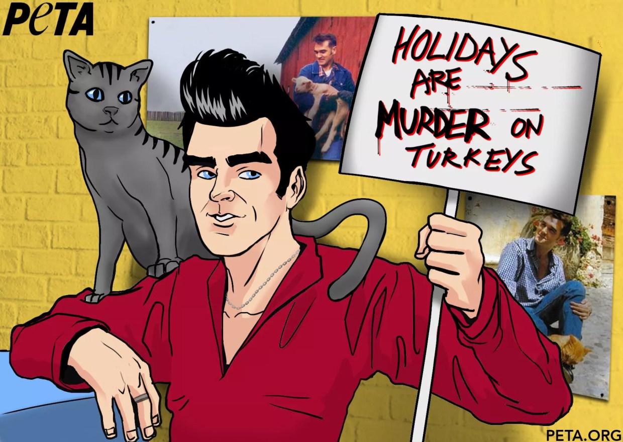 Morrissey Defends Weinstein, Launches PETA Campaign