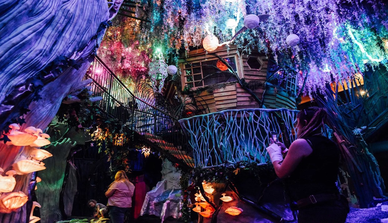 Behind the Scenes of Meow Wolf’s Three-Day Denver Rave, Dark Palace
