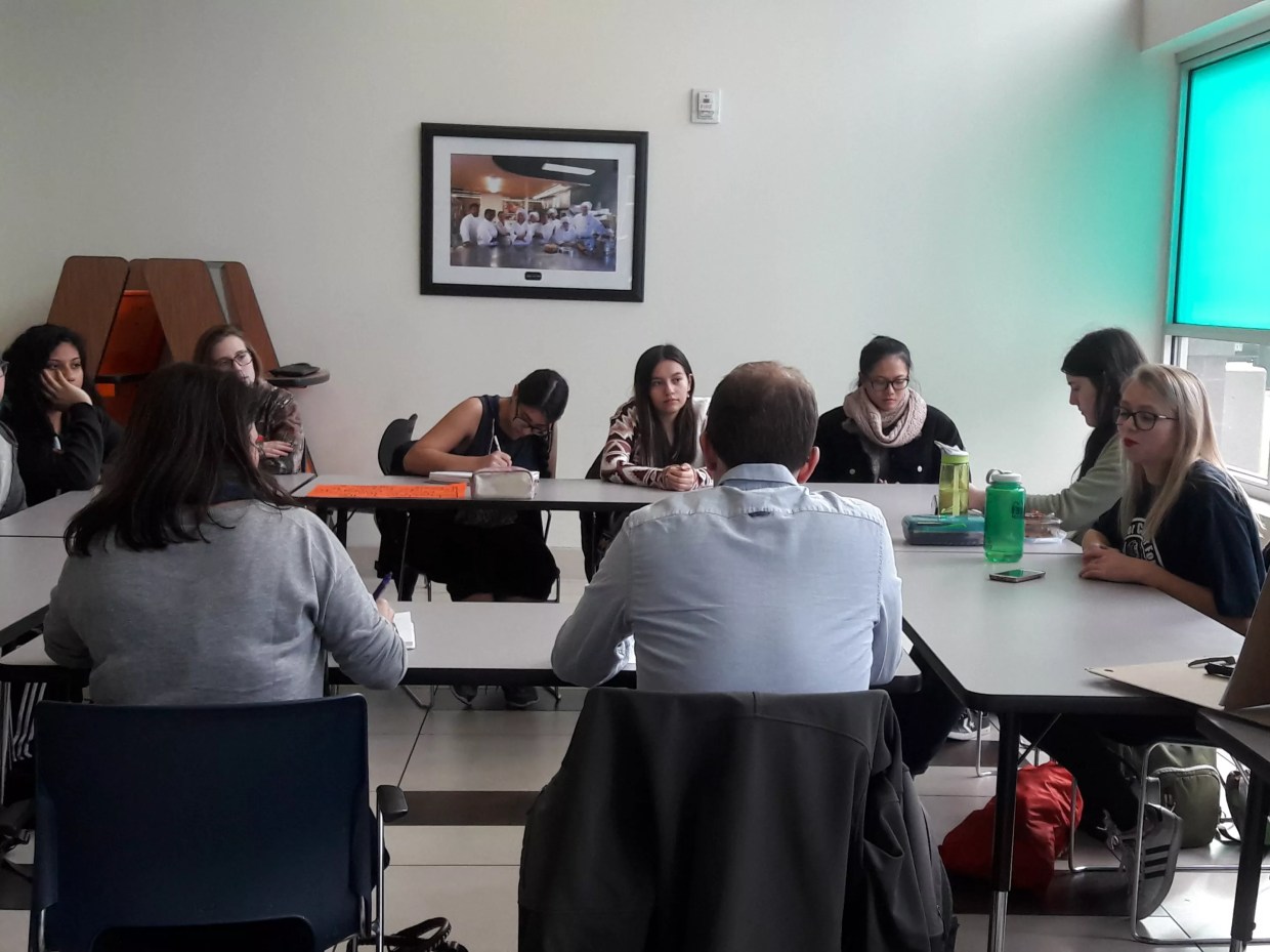 Students Walk Out, Protest Funding Issues at Denver Center for International Studies