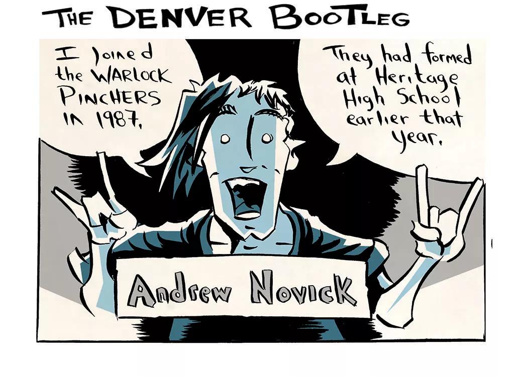 Andrew Novick’s First Gig With the Warlock Pinchers