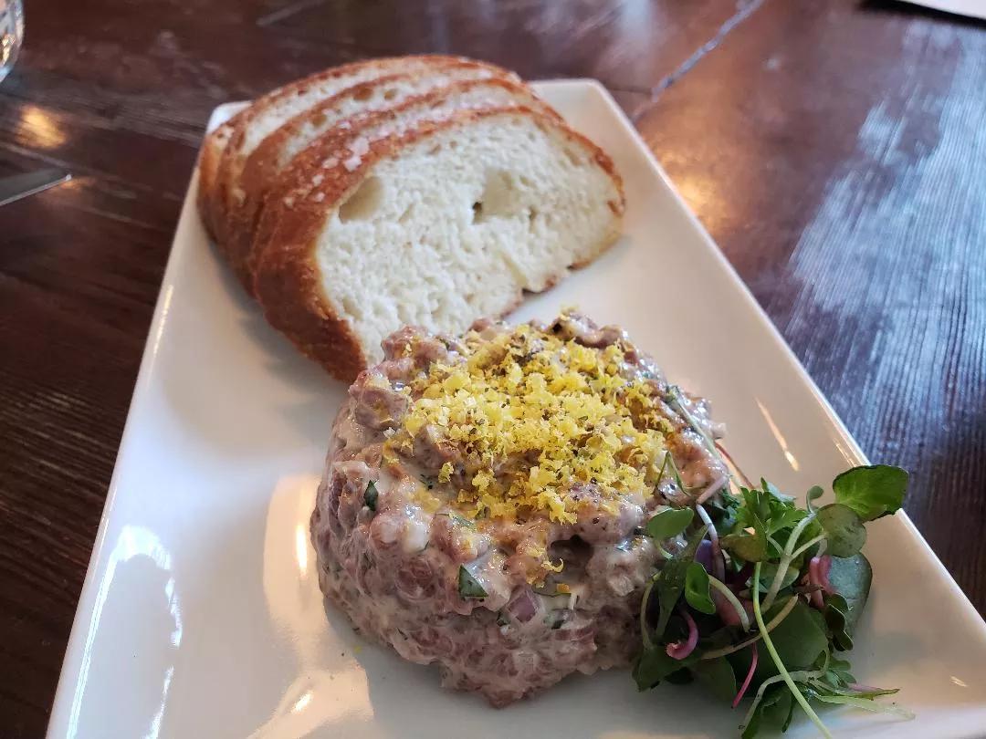 Dish of the Week: Spuntino Ups the Tartare Game With Elk