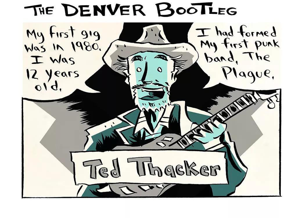Ted Thacker Was Twelve When He Played for a Room of Rowdy Punks