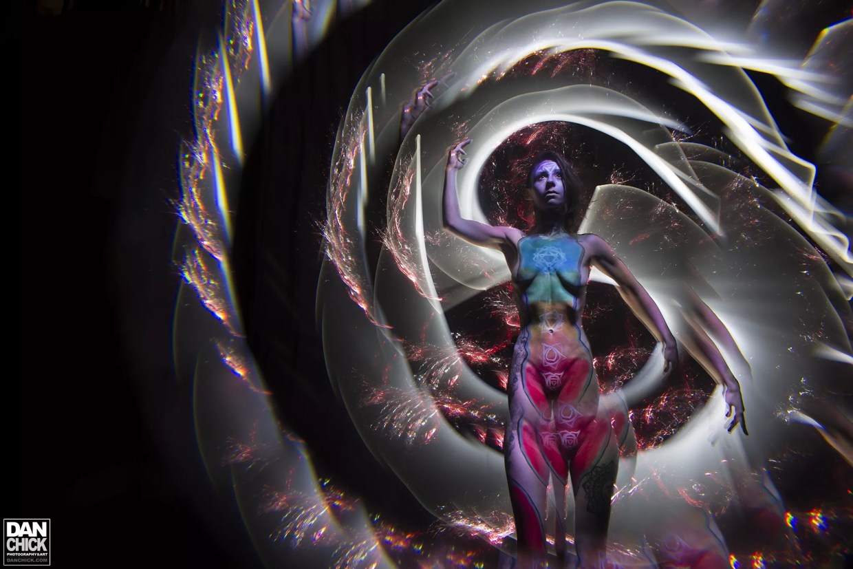 Dan Chick Is Bringing the Fantastic World of Light Painting to Colorado