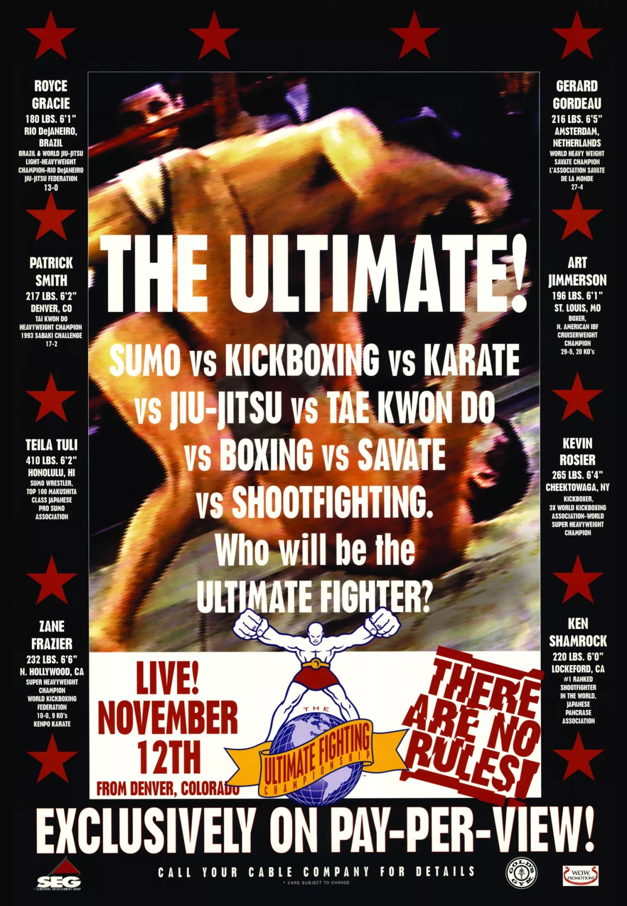 Nearly Thirty Years After Its Humble Local Beginnings, UFC Is Back in Denver
