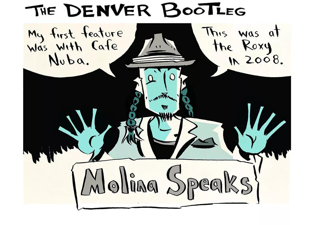 Molina Speaks Found His Community on Stage at Cafe Nuba