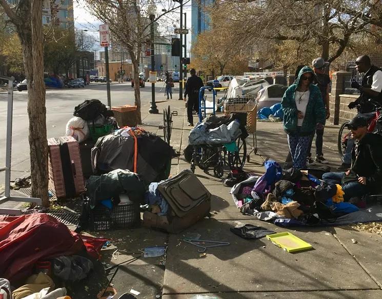 Discovery of Fires, Propane Tanks Preceded Large October Homeless Sweep
