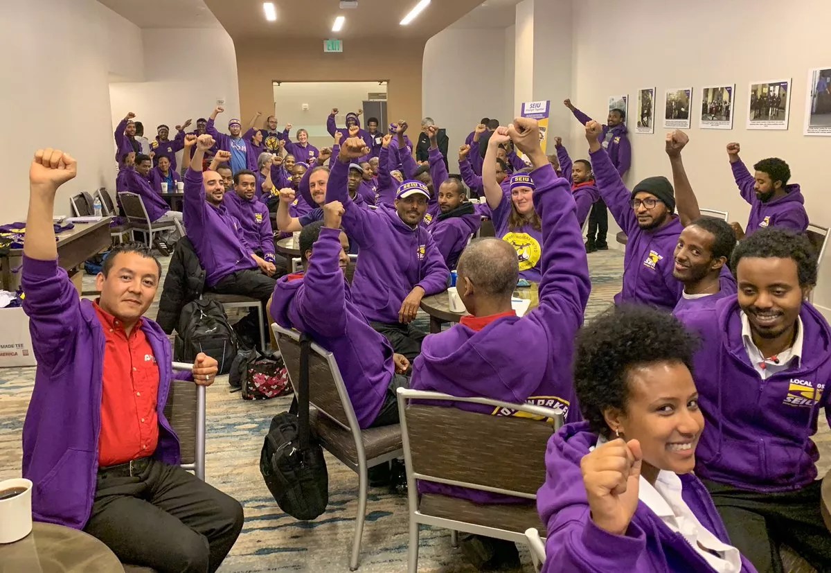 Workers for DIA Contractor Strike Over Health, Safety Complaints