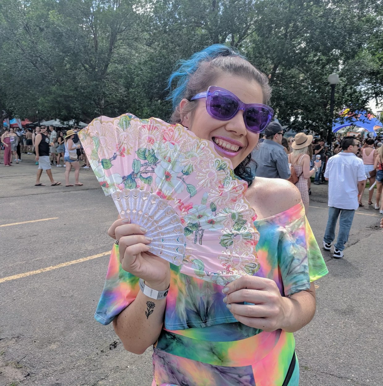 Fit to Be Tie-Dyed at the Westword Music Showcase
