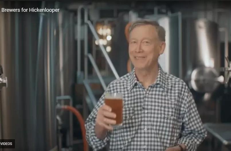 Hickenlooper’s New Ad Targets His Liquid Base: America’s Craft Brewers