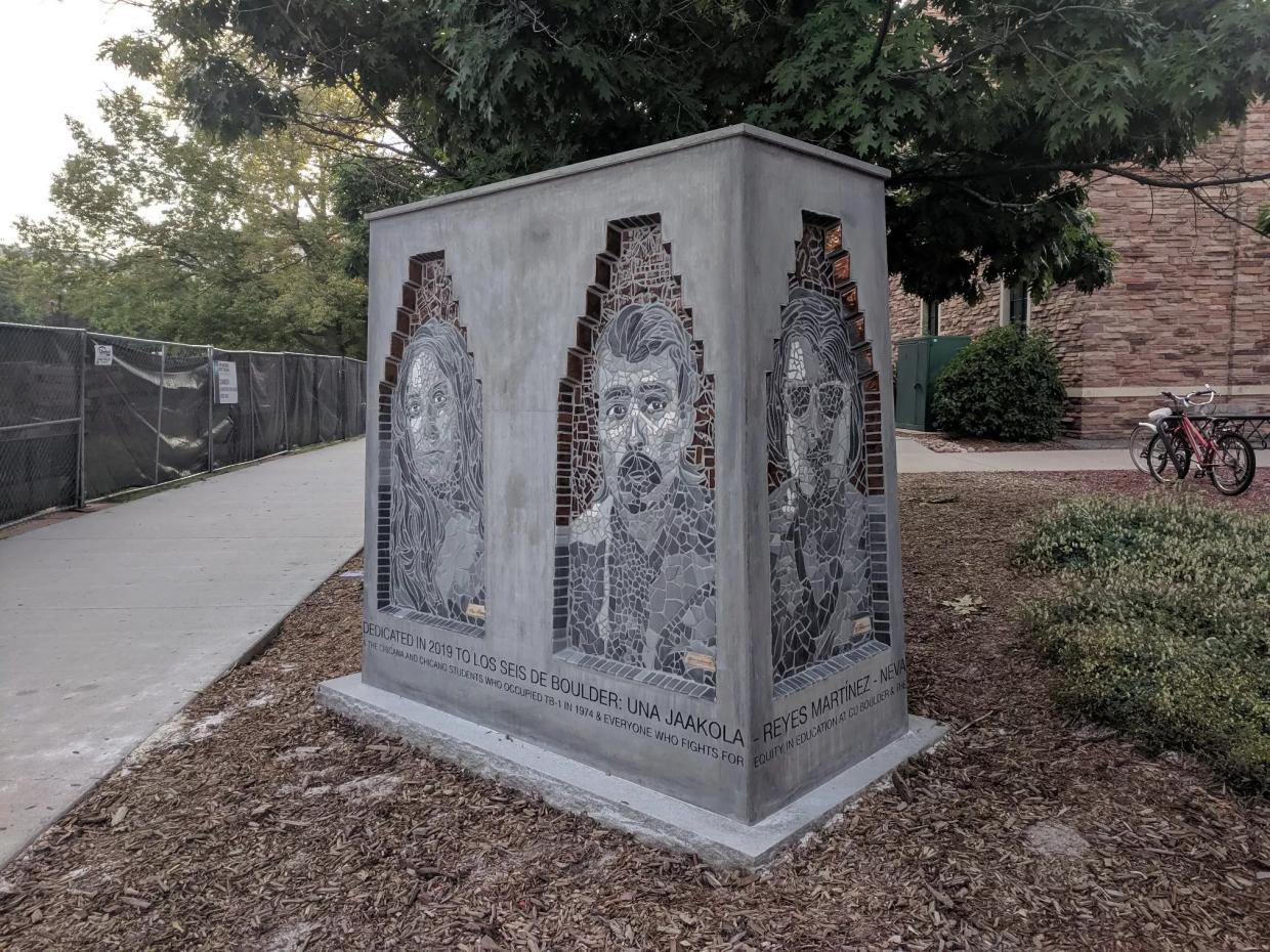 Sculpture Commemorates CU Boulder Chicano Activists Killed in Car Bombings