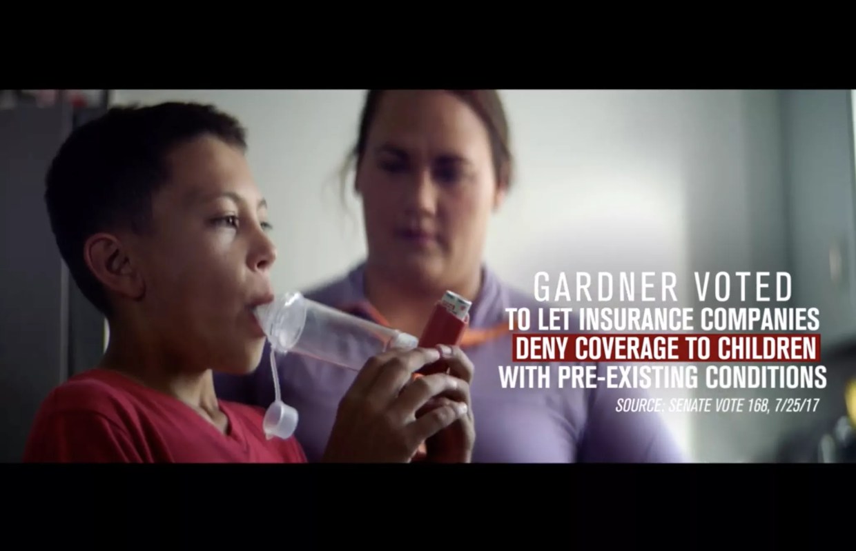 One Year Out, the TV Ad Blitz in Colorado’s Senate Race Is Already Starting