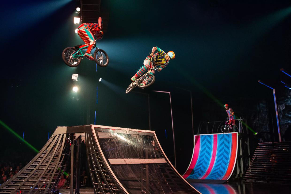 Cirque du Soleil’s New Sports-Themed Show Includes a Denver BMX Rider