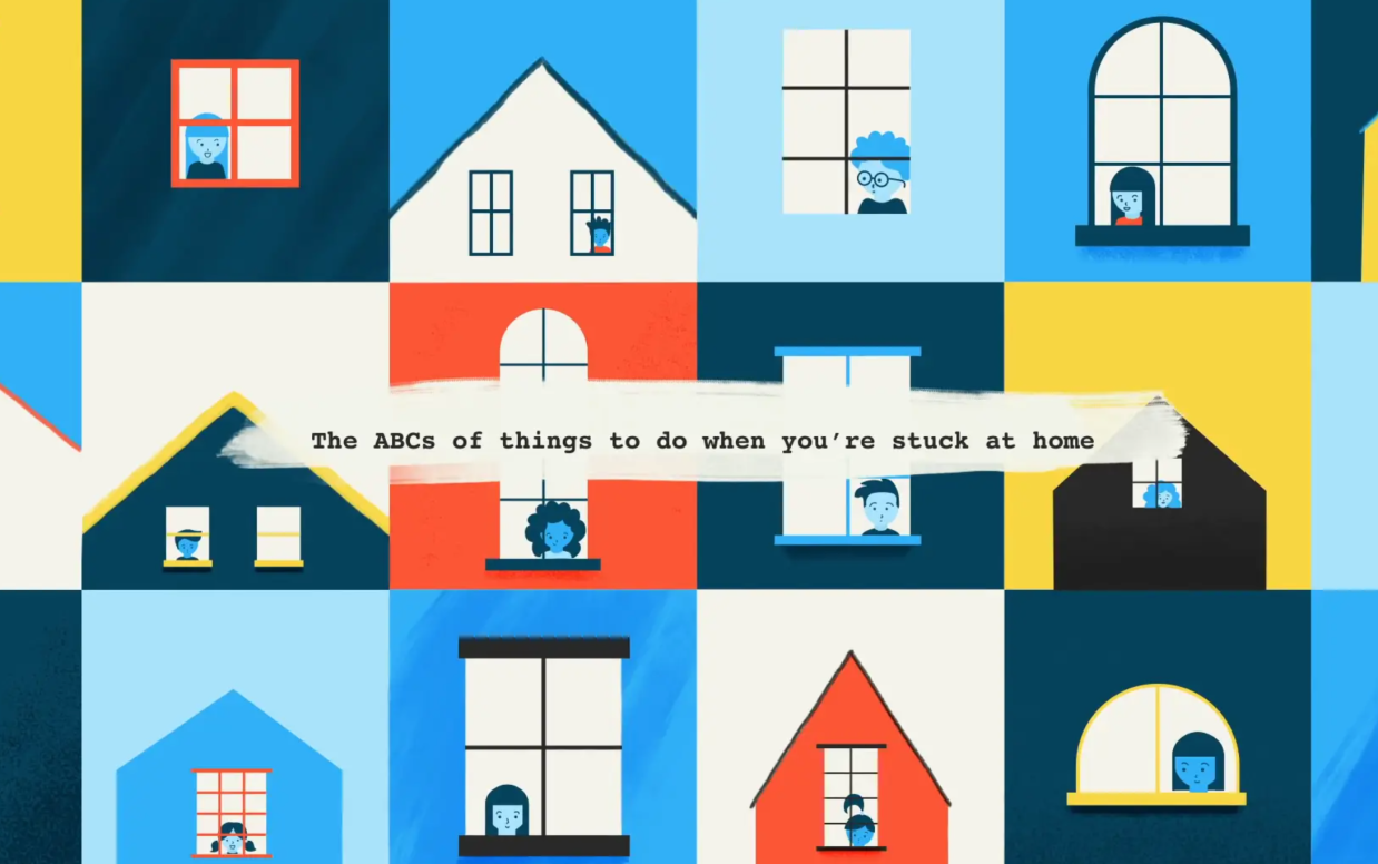 Ditch the Screens After You Watch the ABCs of Staying at Home
