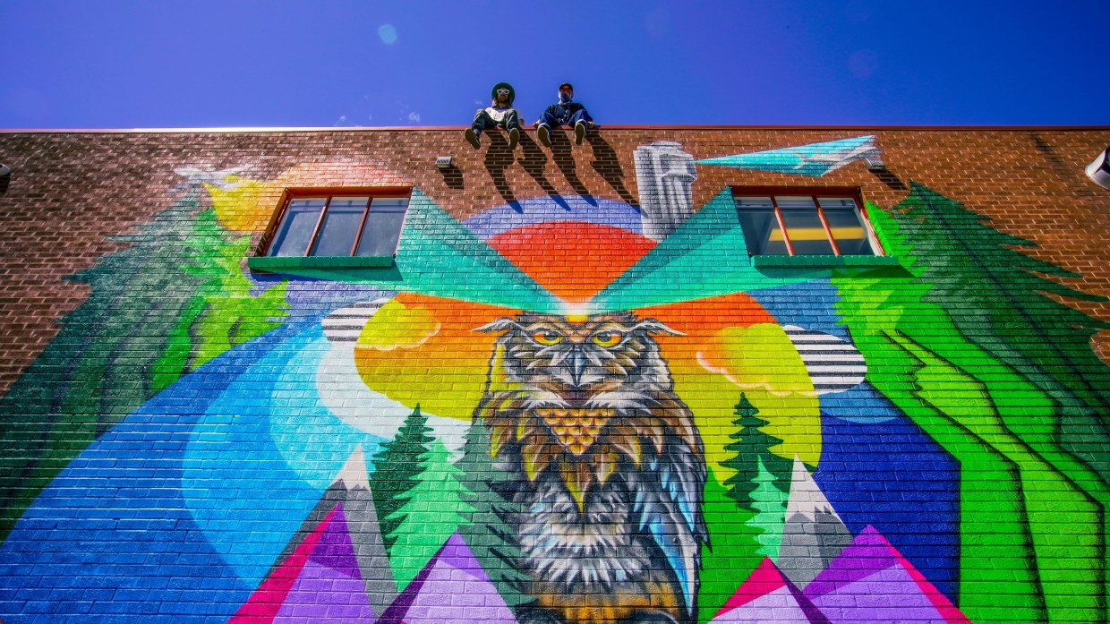 Pat Milbery Leaves His Mark on New Green Solution Store