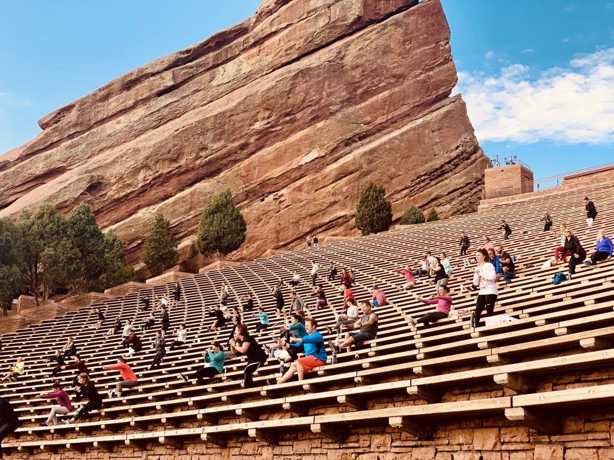 Red Rocks Reopens: Fitness Classes, New Website, Few Concerts