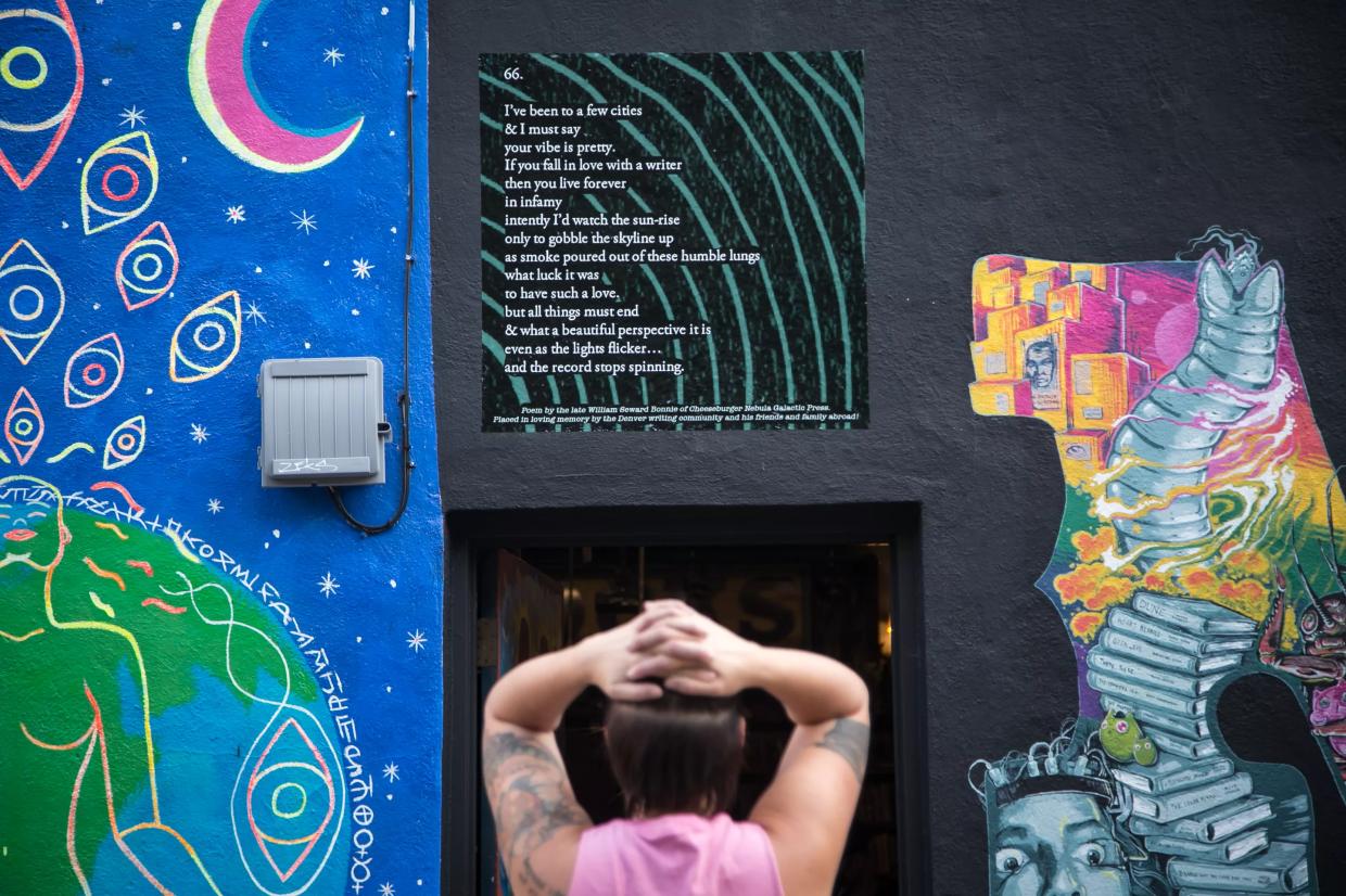 New Murals Pay Tribute to Poet William Seward Bonnie