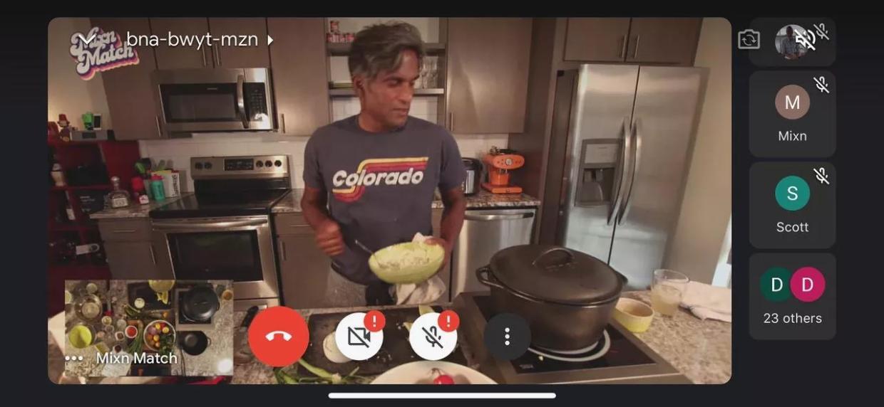 Mixn-Match Brings Chefs to Your Home  — Both Live and Virtually