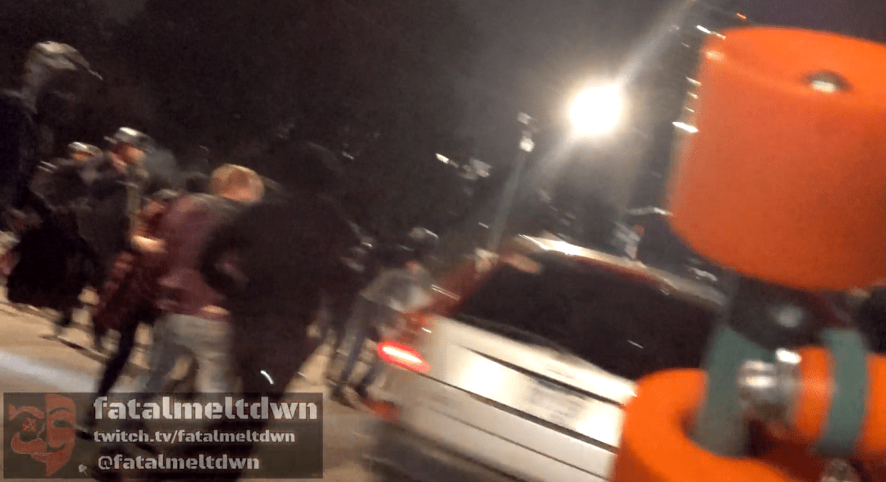 When a Driver Hits a Protester, Truth and Rumors Collide